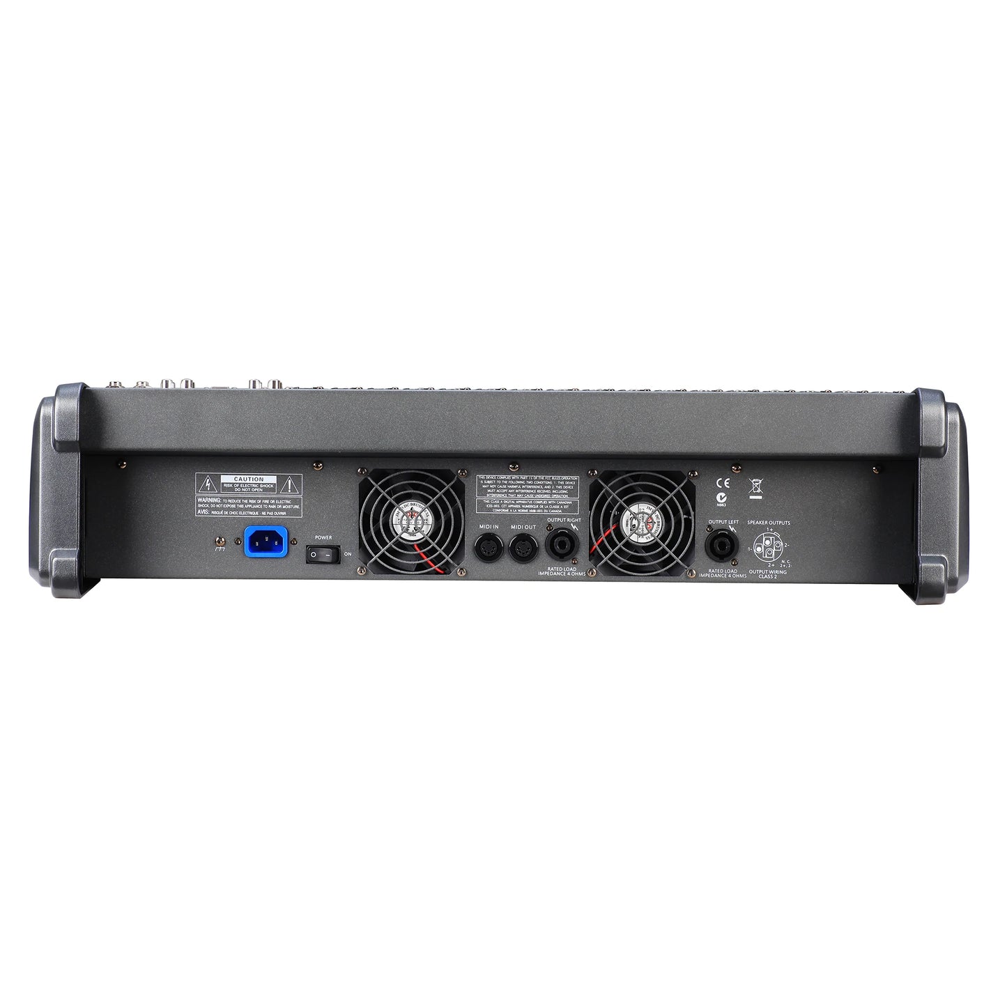 Powered Audio Mixer Console PM1600-3 1000W 12-Channel