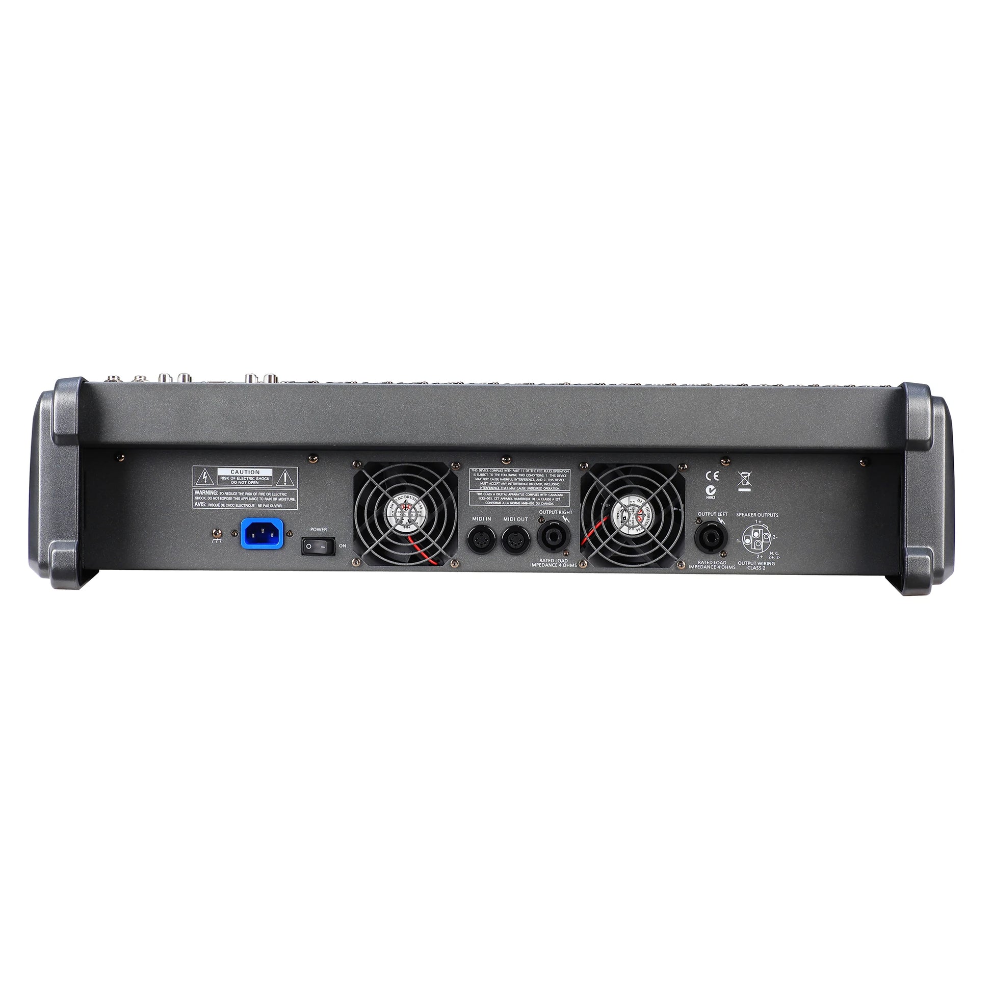 Powered Audio Mixer Console PM1600-3 1000W 12-Channel