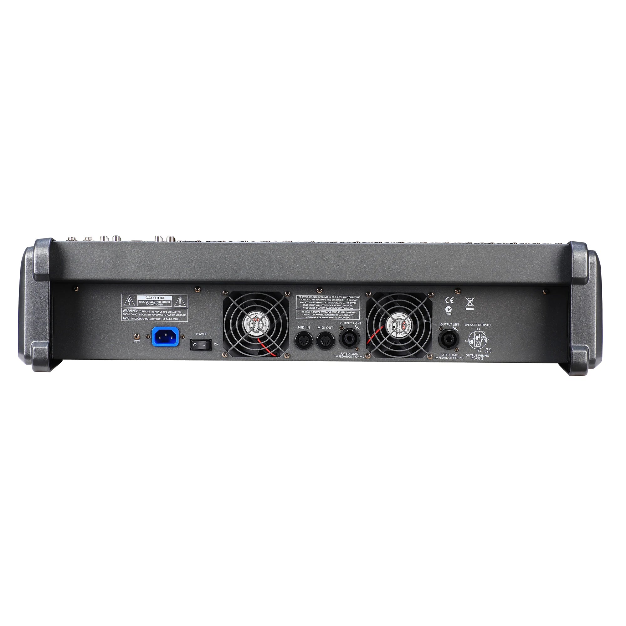 Powered Audio Mixer Console PM1600-3 1000W 12-Channel