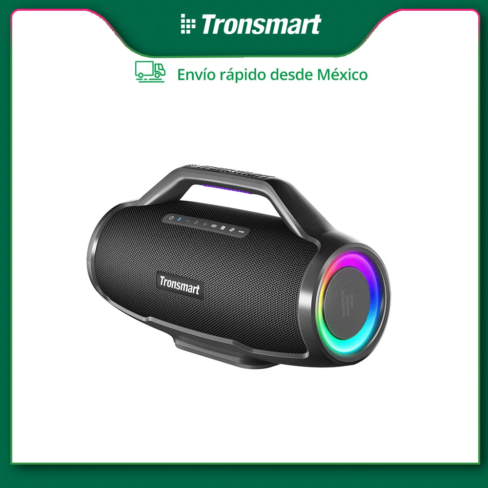 130W Portable Party Bluetooth Speaker – IPX6 & Light Show