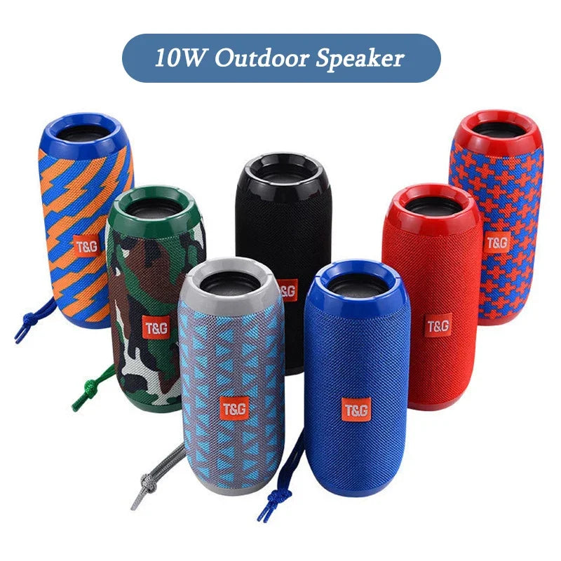 Portable Bluetooth Speaker With FM Radio & USB Playback